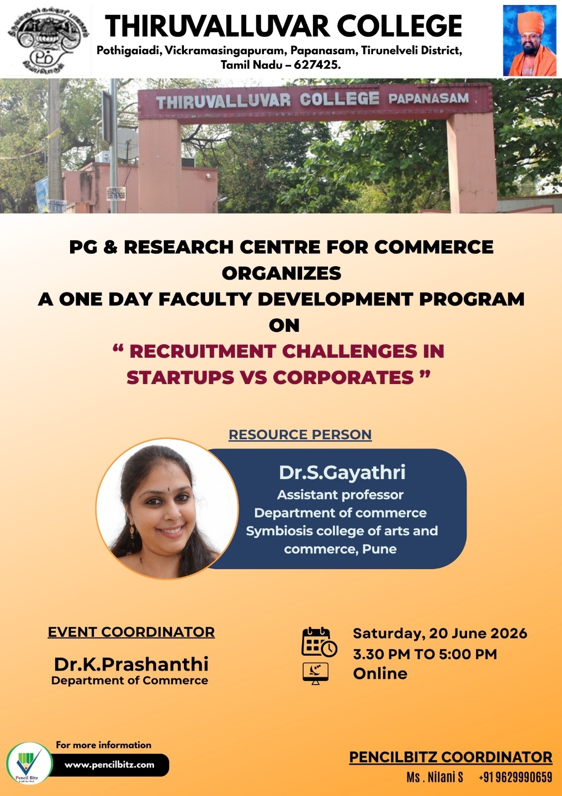 College Event Brochure